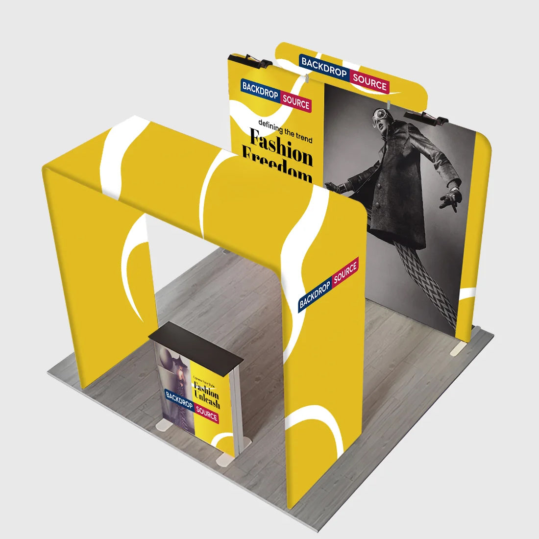 Présentoir portable 3 m x 3 m - Modèle 29