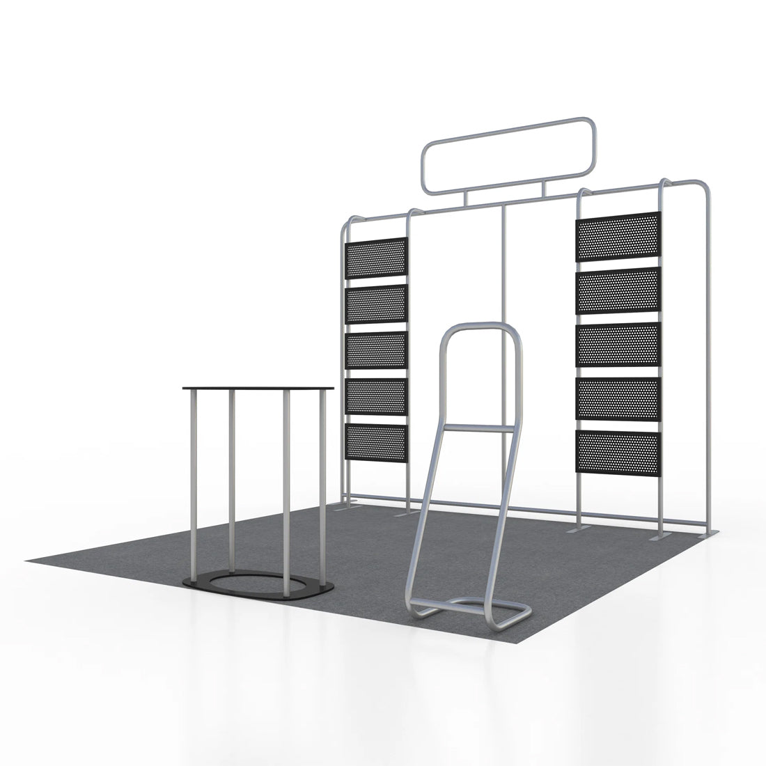 Présentoir portable 3 m x 3 m - Modèle 28 