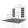 Présentoir portable 3 m x 3 m - Modèle 28 
