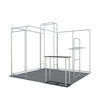 Présentoir portable 3 m x 3 m - Modèle 19 