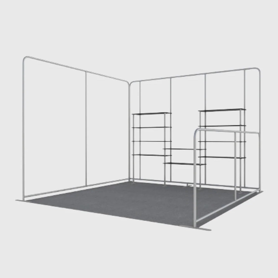 Portable Exhibit Display 10ft x 10ft - Model 21
