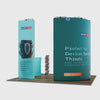 Modular U Shaped Exhibition Kit for 10ft Wide Booths
