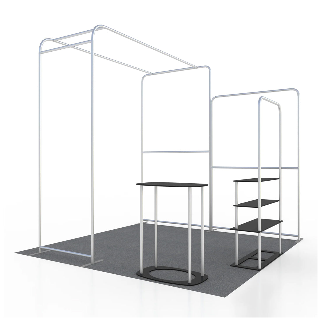 Portable Exhibit Display 10ft x 10ft - Model 15
