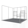 Portable Exhibit Display 10ft x 10ft - Model 21