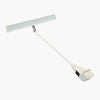 Kit cabine ultime 10x10 avec paroi de fond, parois latérales, comptoir et éclairage LED 