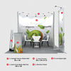 Modular U Shaped Exhibition Kit for 10ft Wide Booths
