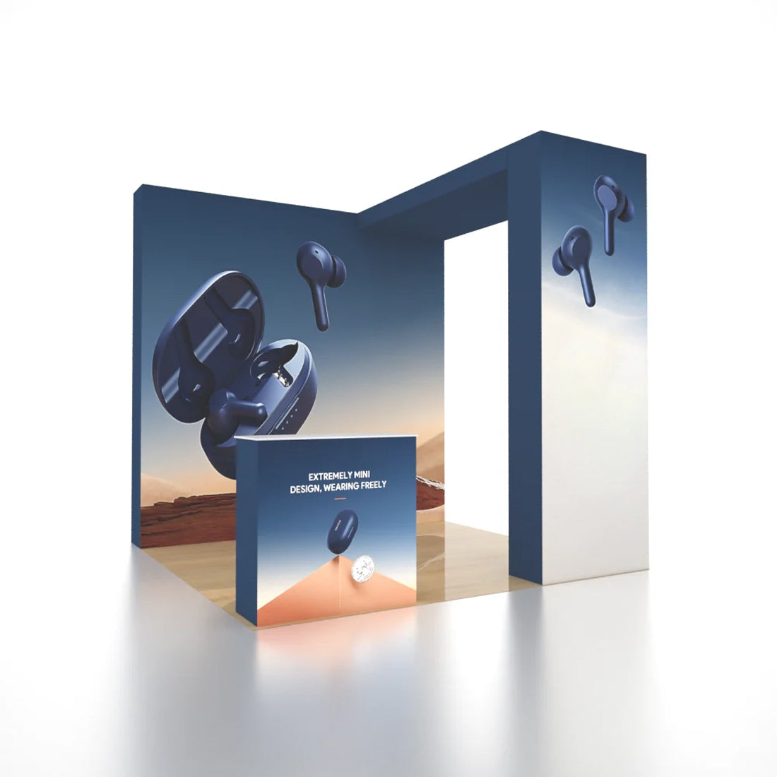 Portable Exhibit Display 10ft x 10ft - Model 41