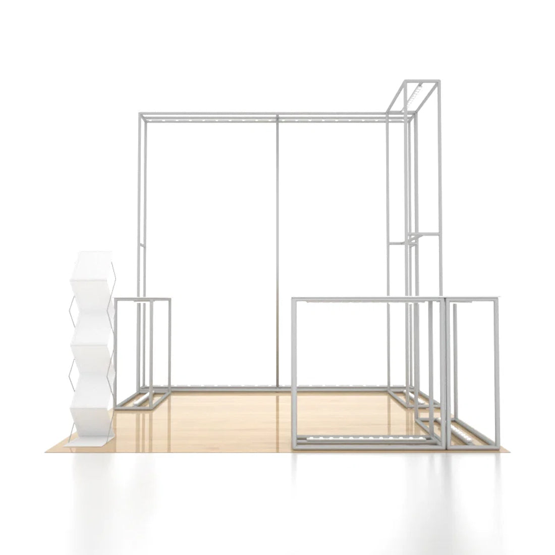Portable Exhibit Display 10ft x 10ft - Model 42