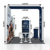 Portable Exhibit Display 10ft x 10ft - Model 15