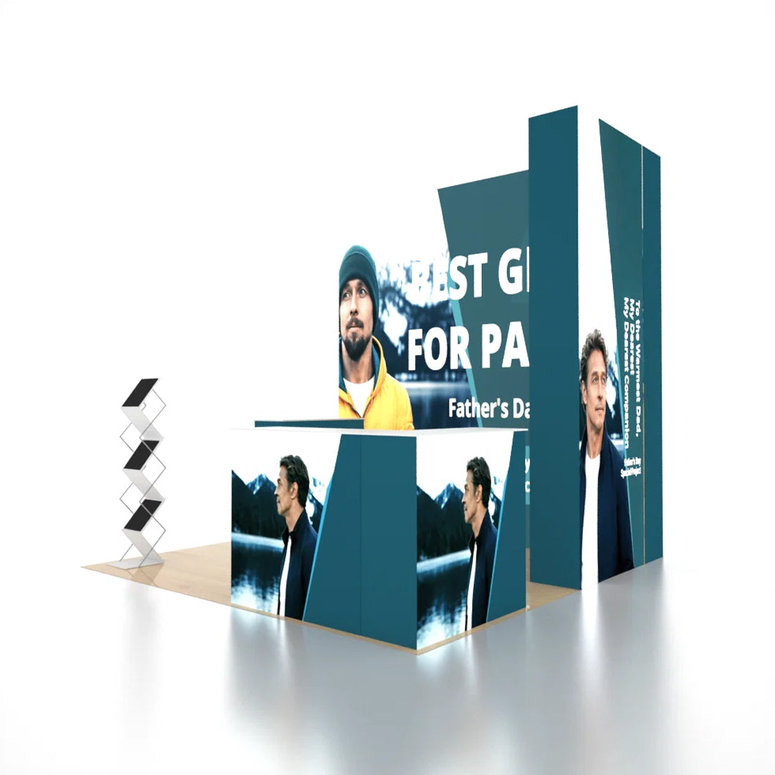 Portable Exhibit Display 10ft x 10ft - Model 42