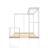 10x10 3D Media Wall Booth Kit with L-Shape Corner & Counter