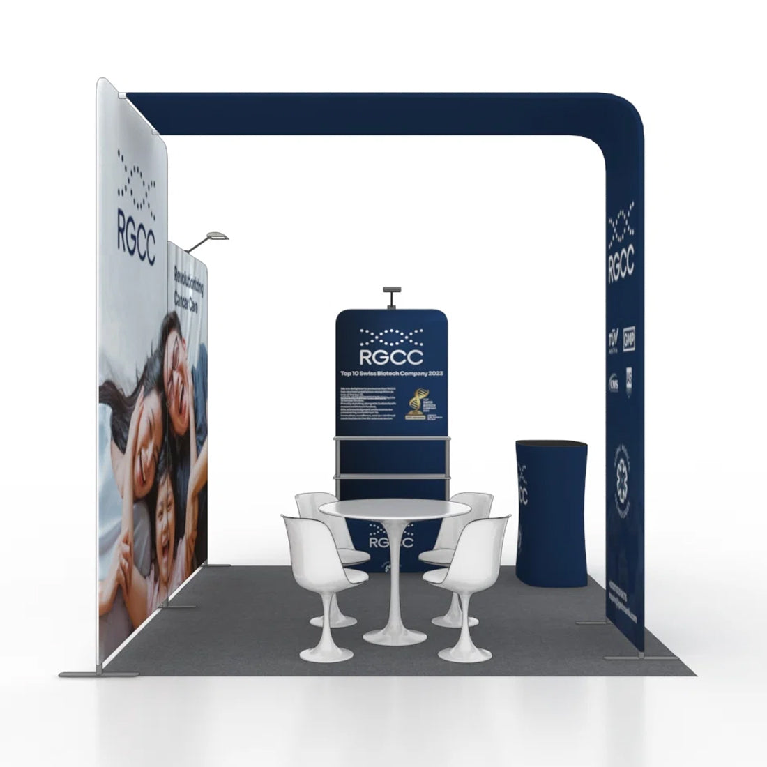 Portable Exhibit Display 10ft x 10ft - Model 15