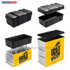Kit d'affichage 3-en-1 Straight Exhibit Pro 3 m x 3 m avec étui rigide pour podium 