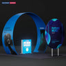 10x10 Tapered Arch Booth Kit with Circle Backdrop & Lightbox