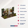 20x10 Booth Kit with Inclined Walls, 2 Counters & TV Mounts