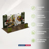 20x10 Booth Kit with Inclined Walls, 2 Counters & TV Mounts