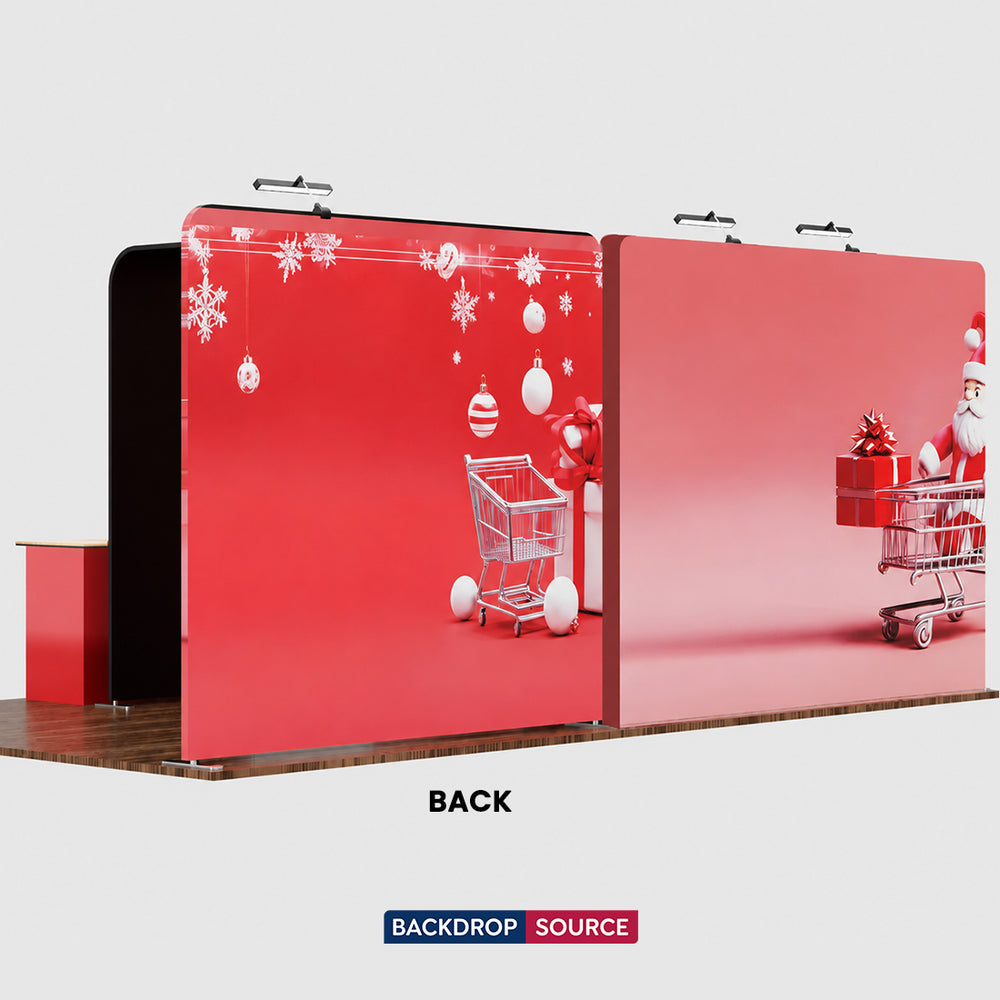 Portable Exhibit Display 20ft x 10ft - Model 20