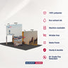 Portable Exhibit Display 20ft x 10ft - Model 21