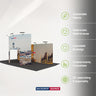 Portable Exhibit Display 20ft x 10ft - Model 21