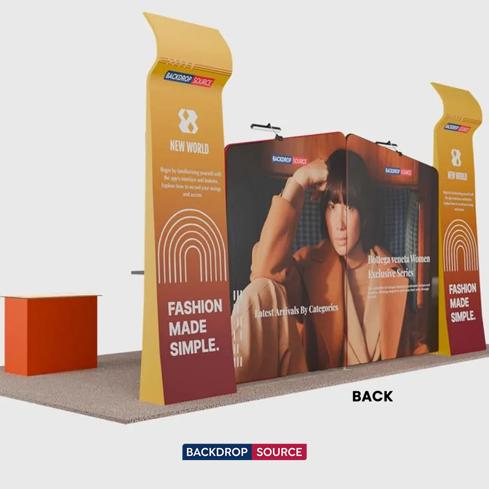 Présentoir portable 6,10 m x 3,05 m - Modèle 22 