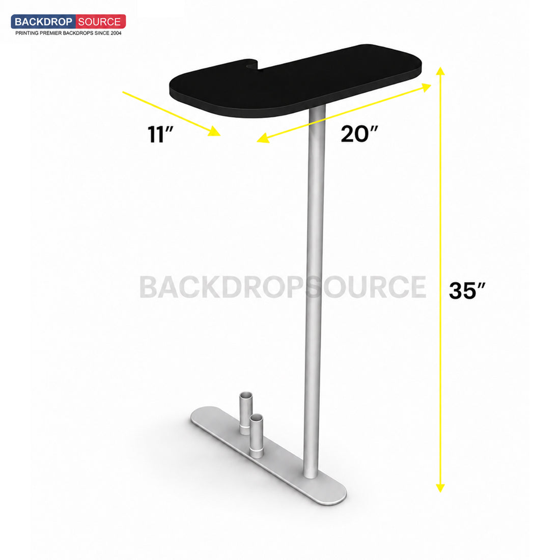 Présentoir portable 3 m x 3 m - Modèle 8 