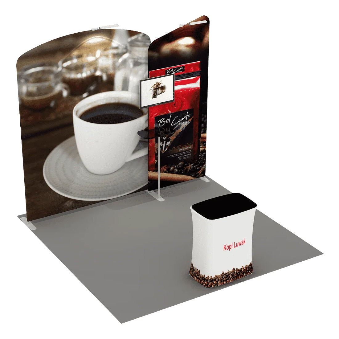 Portable Exhibit Display 10ft x 10ft - Model 5