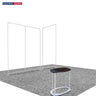 10x10 Twin Inclined Wall Booth Kit