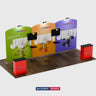 Portable Exhibit Display 20ft x 10ft - Model 11