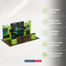 Portable Exhibit Display 20ft x 10ft - Model 6