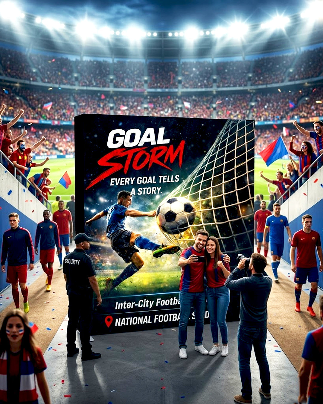 FIFA 2026 Straight Backdrop Display