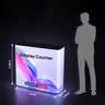 Backlit Premium Fabric Counter Display – 3ft/4ft/6ft W