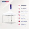 Printed Fabric Canopy Peak Flag