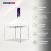 Printed Fabric Canopy Peak Flag