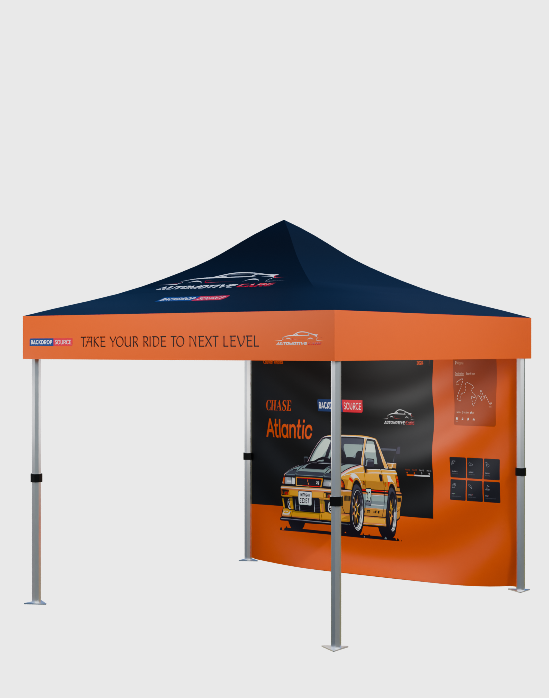 FIFA 2026 Heavy Duty Custom Canopy Tent (10ft x 10ft)