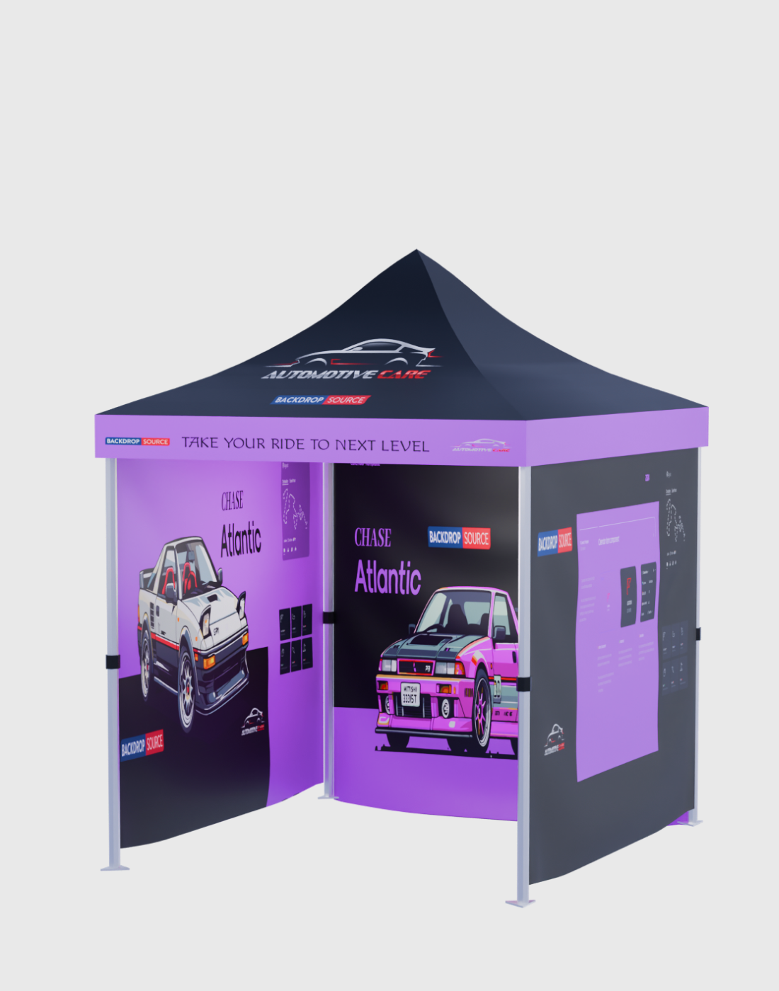 FIFA 2026 Heavy Duty Custom Canopy Tent (6.5ft x 10ft)