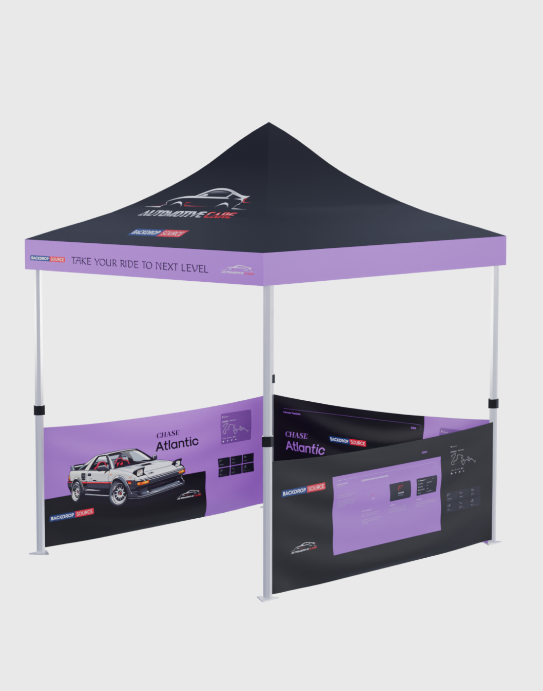 FIFA 2026 Heavy Duty Custom Canopy Tent (6.5ft x 10ft)
