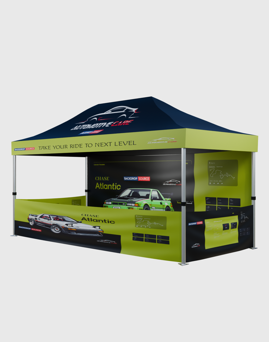 FIFA 2026 Heavy Duty Custom Canopy Tent (15ft x 10ft)