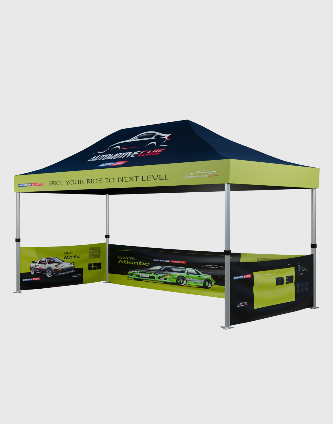 FIFA 2026 Heavy Duty Custom Canopy Tent (15ft x 10ft)