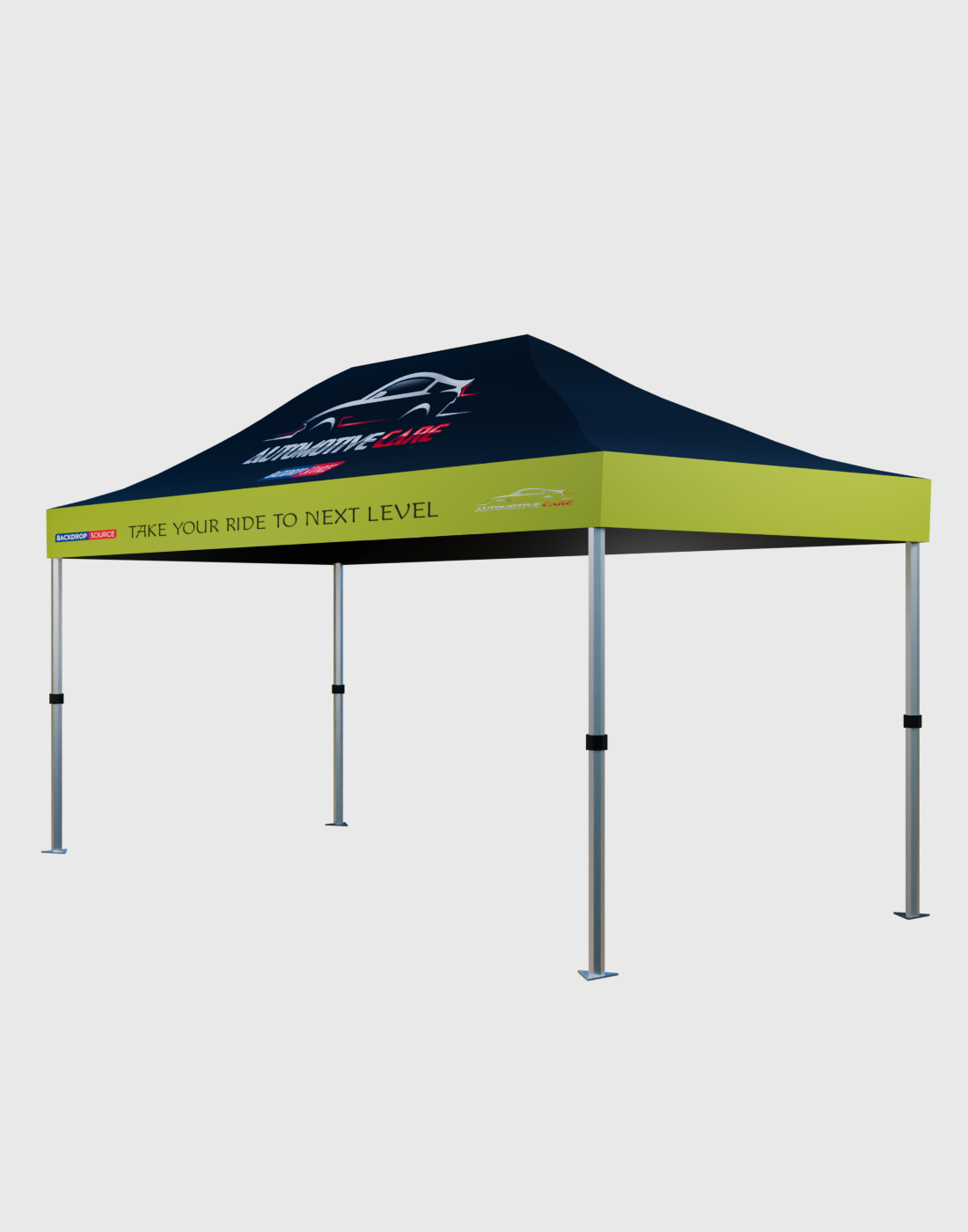FIFA 2026 Heavy Duty Custom Canopy Tent (15ft x 10ft)