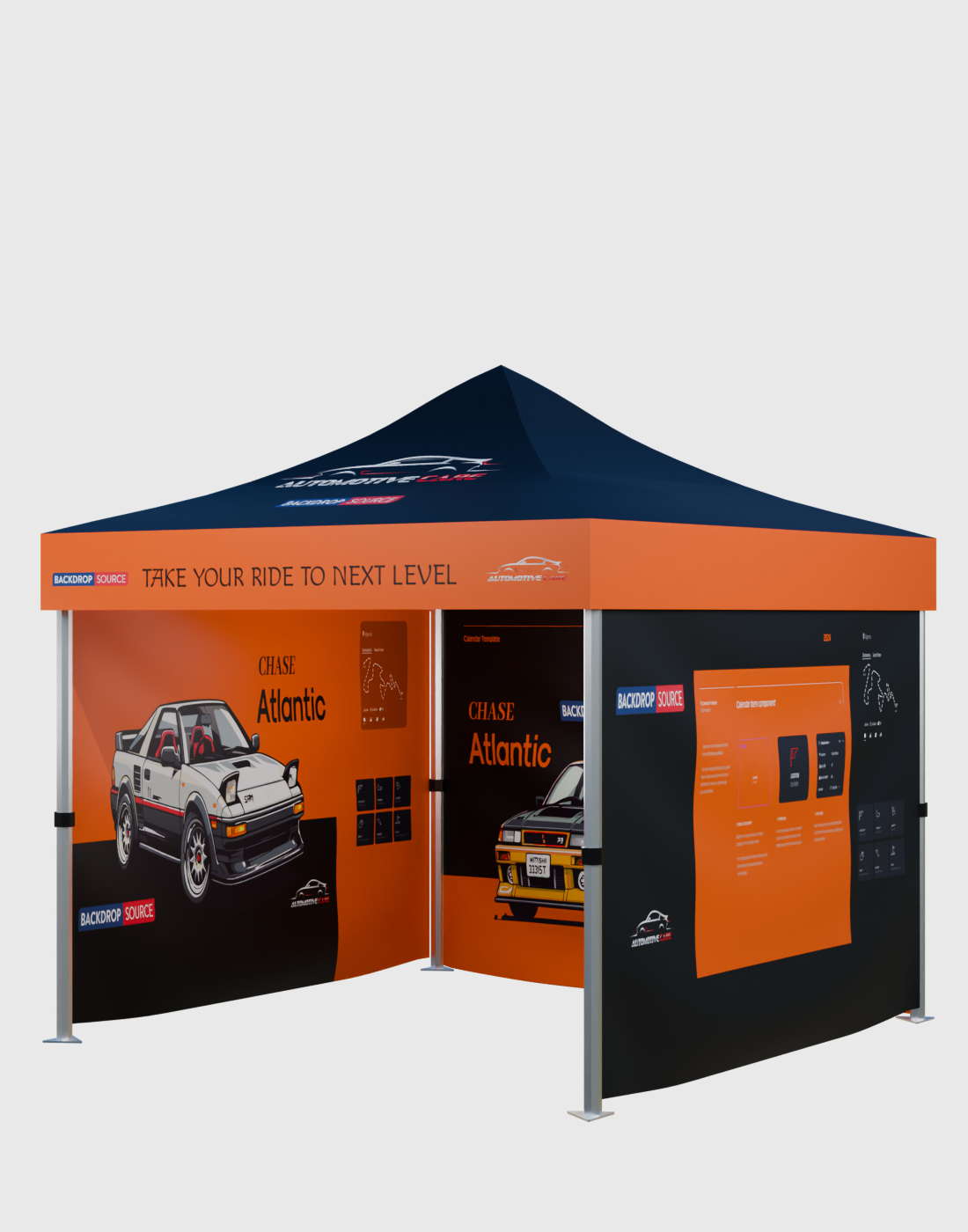 FIFA 2026 Heavy Duty Custom Canopy Tent (10ft x 10ft)