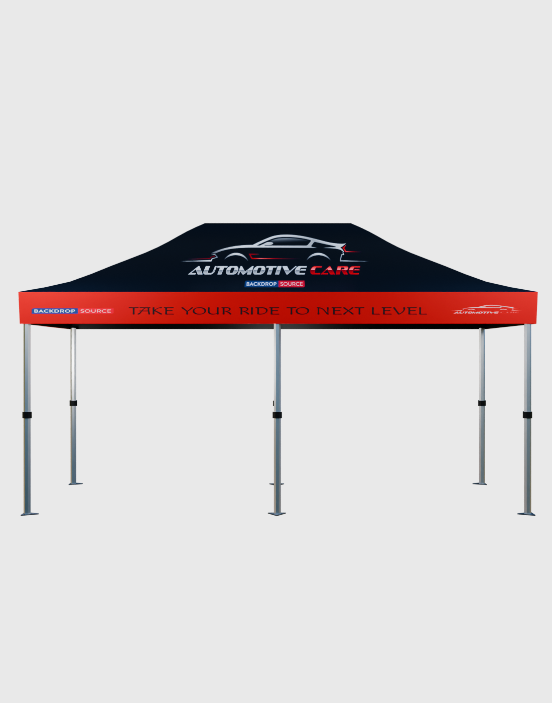 FIFA 2026 Heavy Duty Custom Canopy Tent (20ft x 10ft)