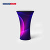 Round Fabric Display Counter (For Podium & Booth Exhibitions)