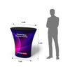 Round Fabric Display Counter (For Podium & Booth Exhibitions)