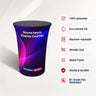 Round Fabric Display Counter (For Podium & Booth Exhibitions)