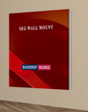 Wall-Mounted SEG Fabric Display – 2.4" Depth