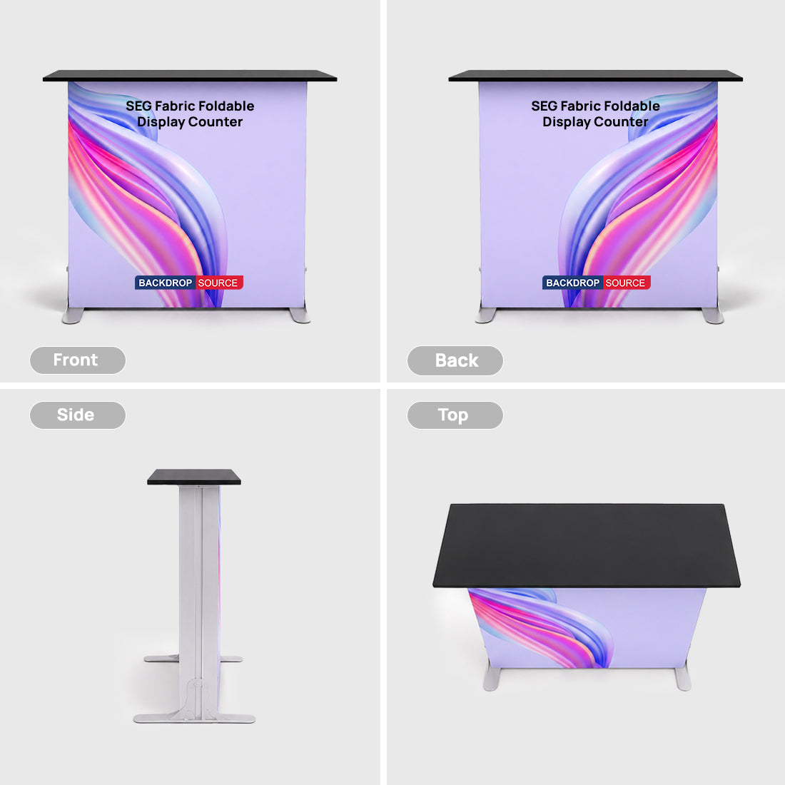 Comptoir d'affichage pliable SEG 