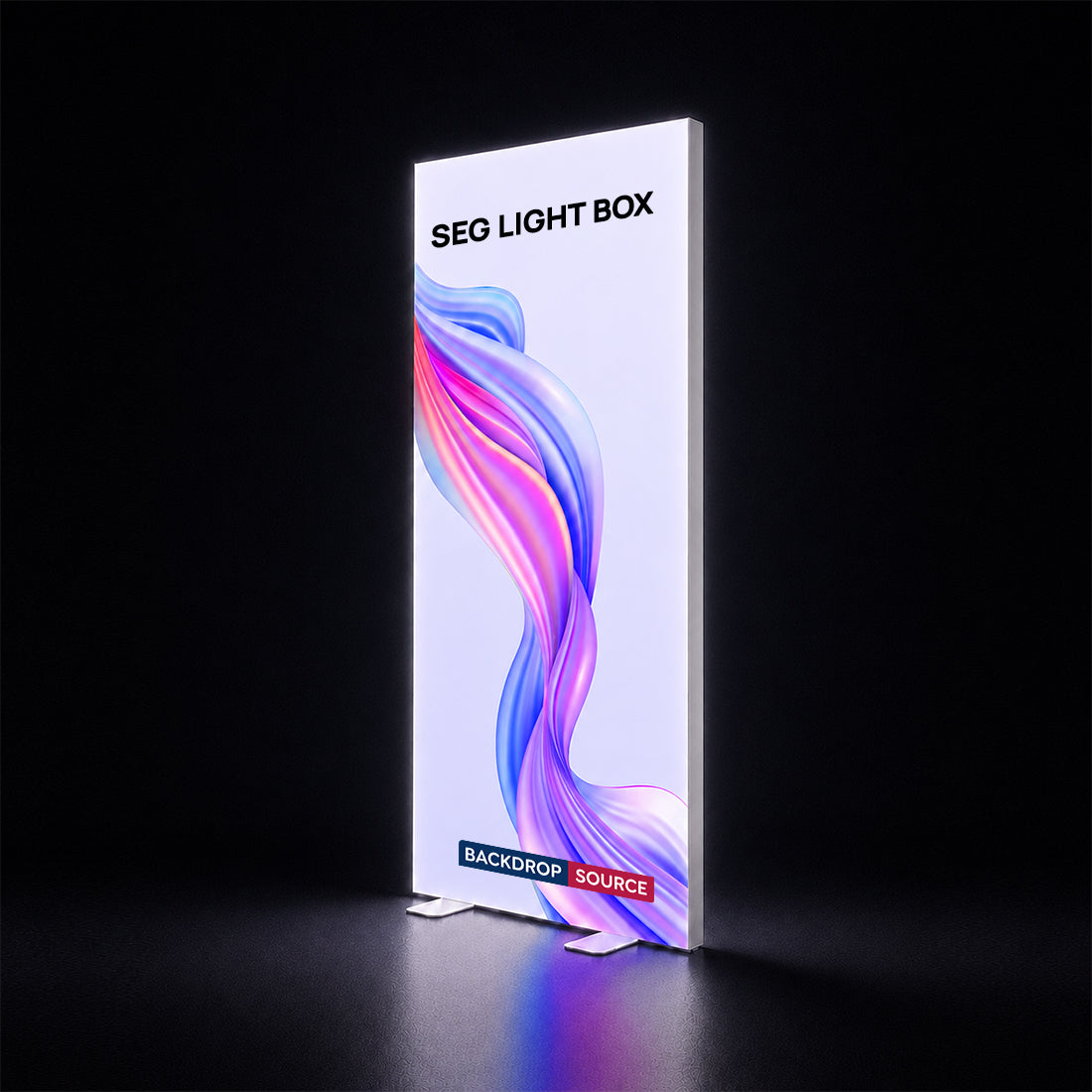 SEG Fabric LED Light Box Display - 2.8ft W x 6.5ft H