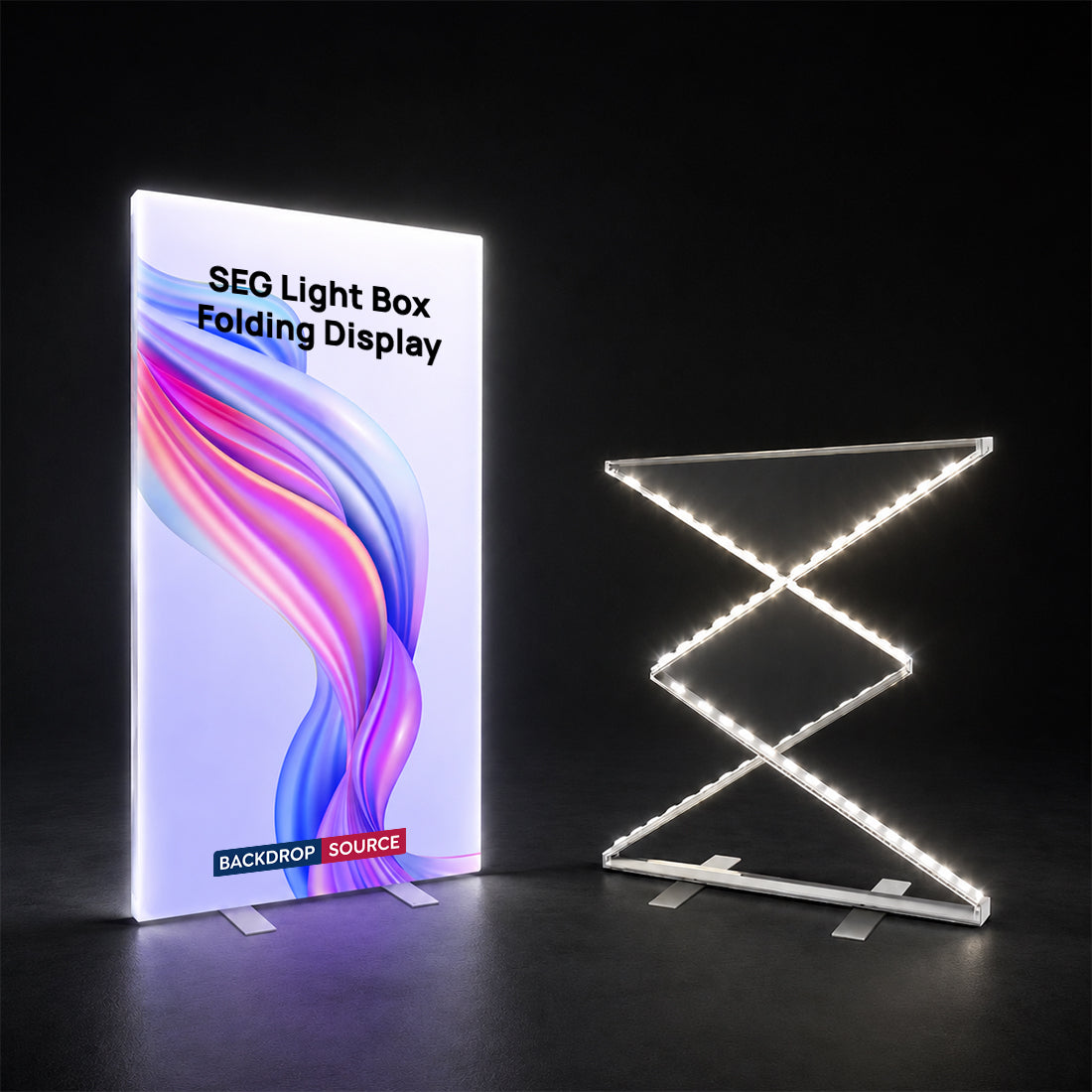 Présentoir pliable SEG Light Box 
