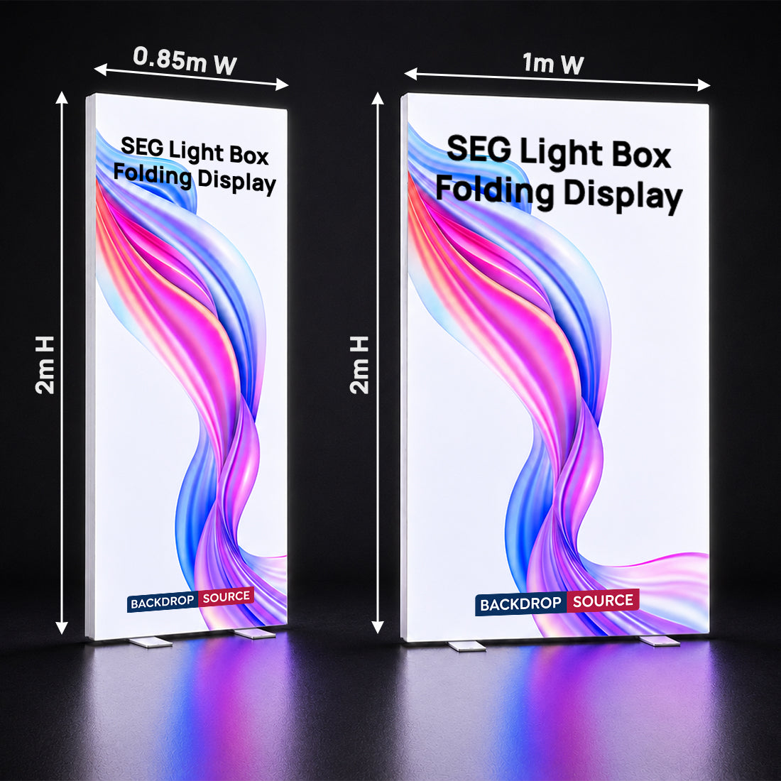 Présentoir pliable SEG Light Box 