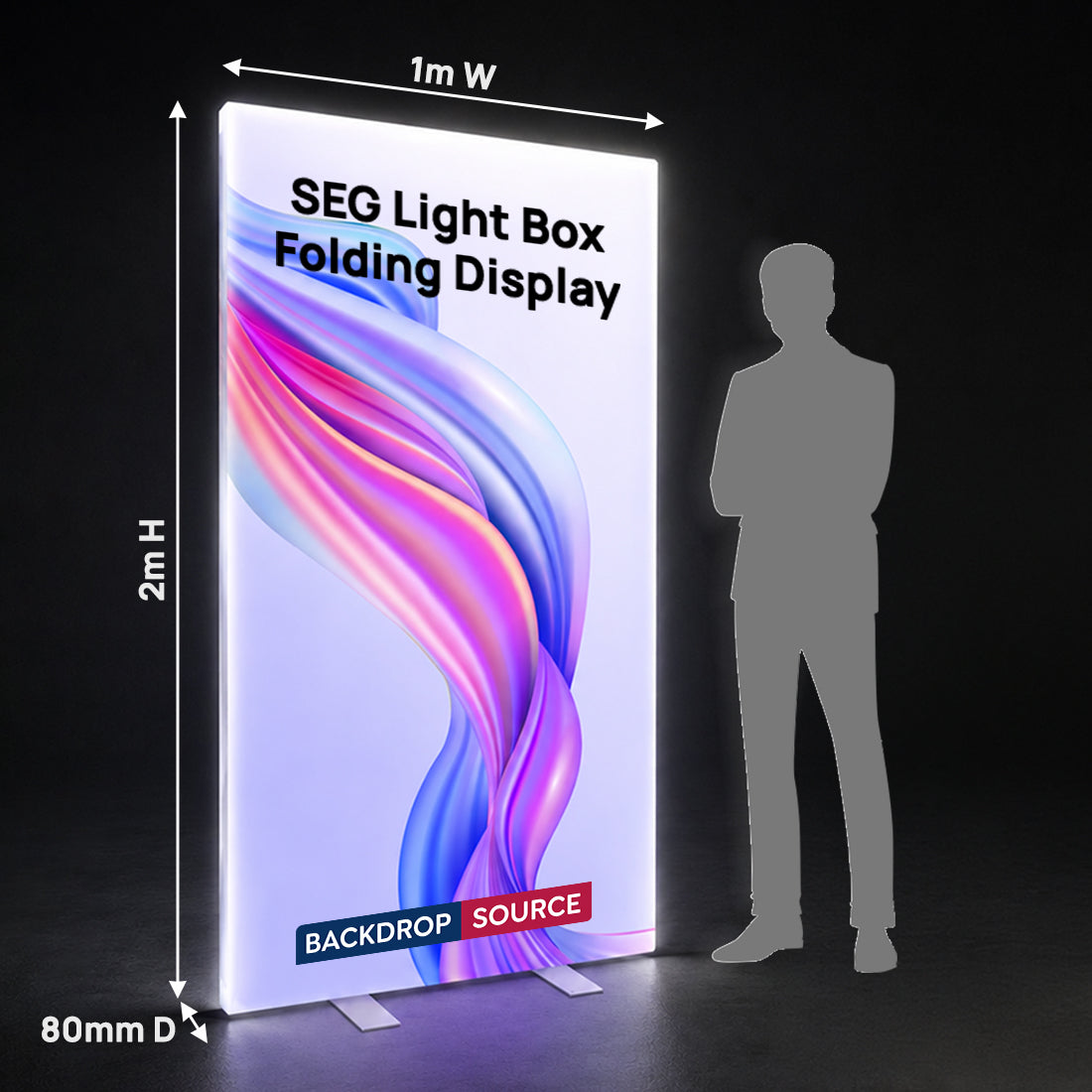 Présentoir pliable SEG Light Box 
